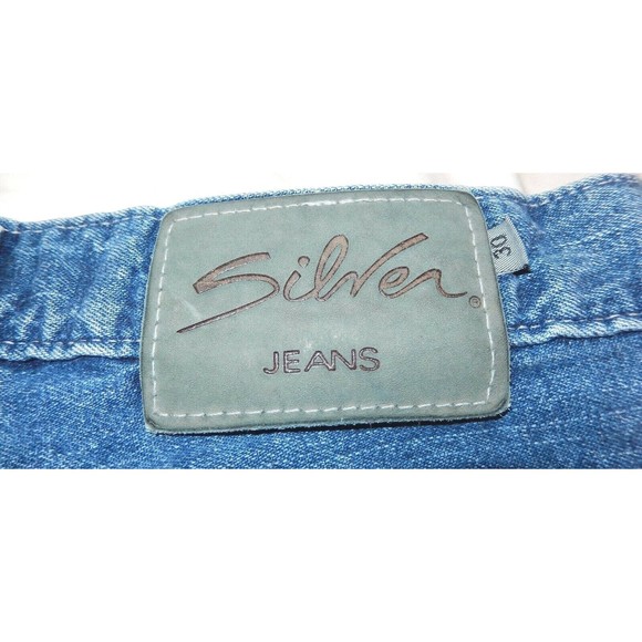 SILVER Jeans Women's 30 (28 x 30) Boot Cut Button Fly Denim Jeans - Picture 5 of 7